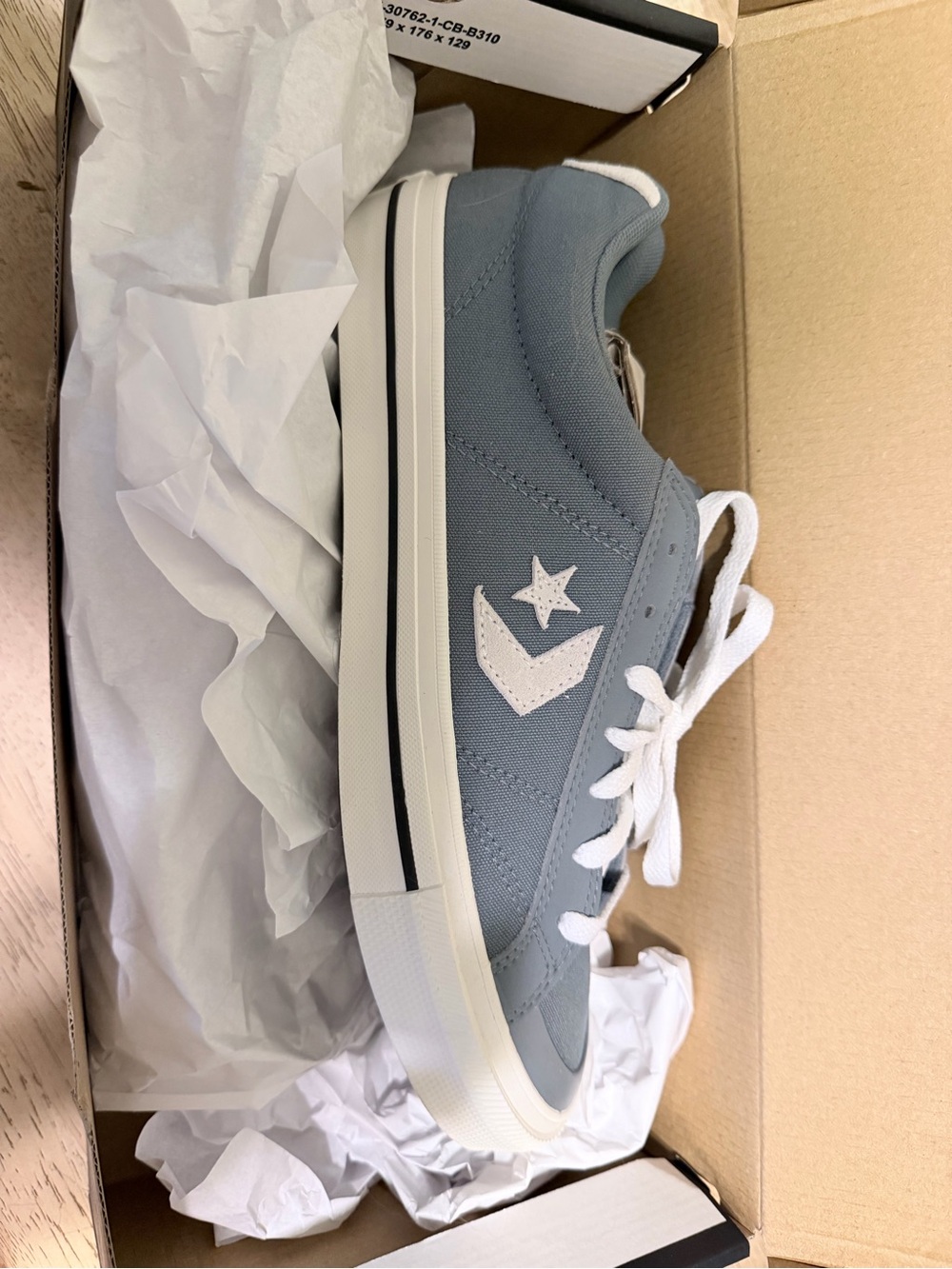 Converse Slate Blue Low-Top Canvas Sneakers